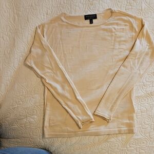 Banana Republic Cream Merino Wool Sweater